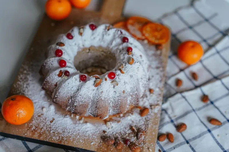 Eggless Whole Wheat Orange Cake Recipe — photo 2