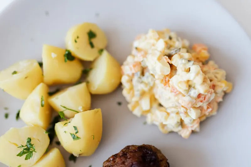 Creamy Potato and Vegetable Salad Recipe