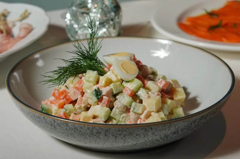 Creamy Potato and Vegetable Salad Recipe — photo 2